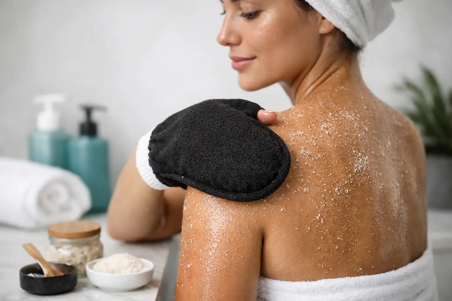 Body Scrub Mitt Benefits and Best Use